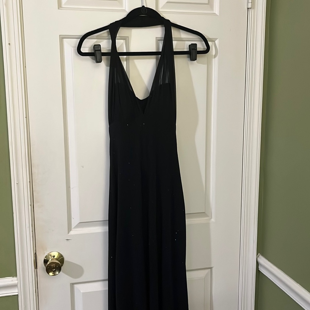Beaty and Adam size 8 halter formal dress